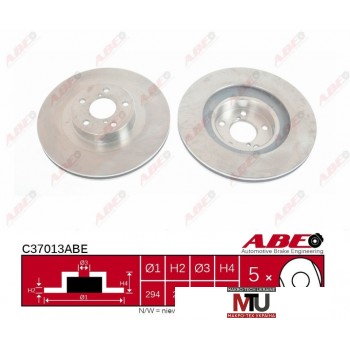 Тормозной диск ABE C37013ABE