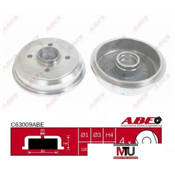Тормозной барабан ABE C63009ABE