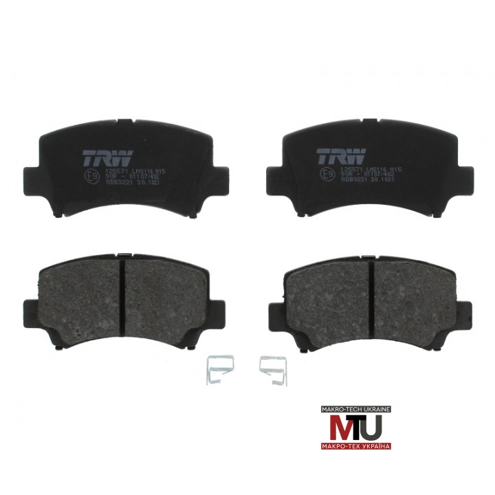Дисковые тормозные колодки TRW GDB3221