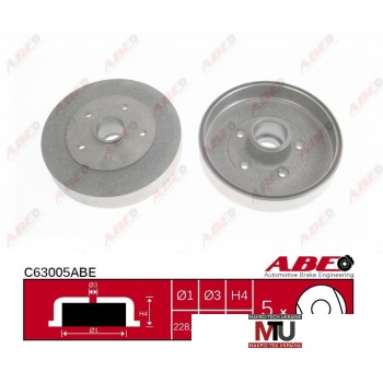 Тормозной барабан ABE C63005ABE