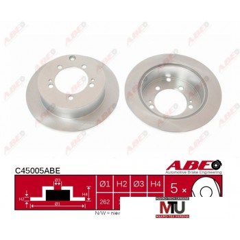 Тормозной диск ABE C45005ABE