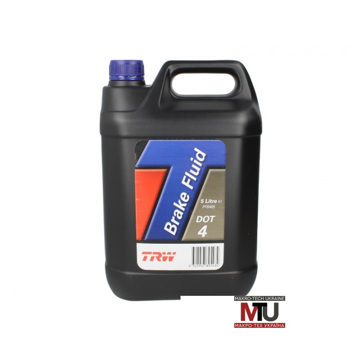 Тормозная жидкость DOT-4 (5L) TRW PFB405