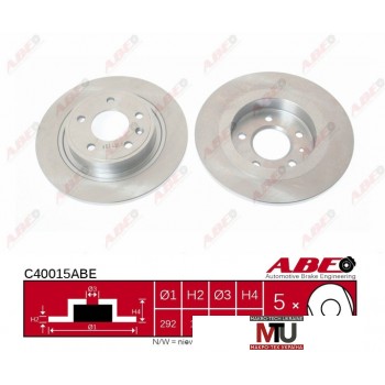 Тормозной диск ABE C40015ABE