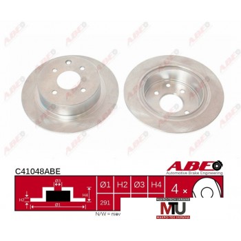 Тормозной диск ABE C41048ABE