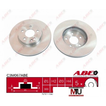 Тормозной диск ABE C3M067ABE