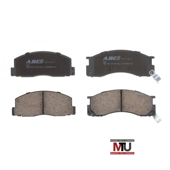 Дисковые тормозные колодки ABE C12059ABE