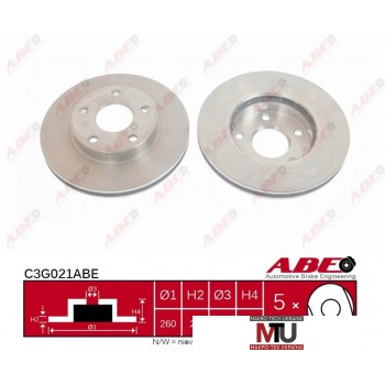 Тормозной диск ABE C3G021ABE