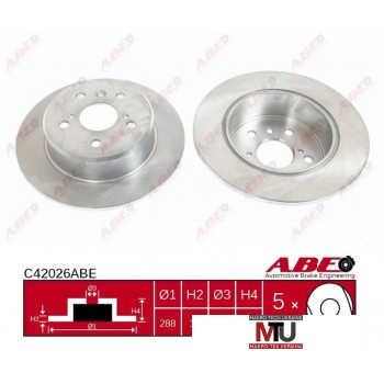 Тормозной диск ABE C42026ABE