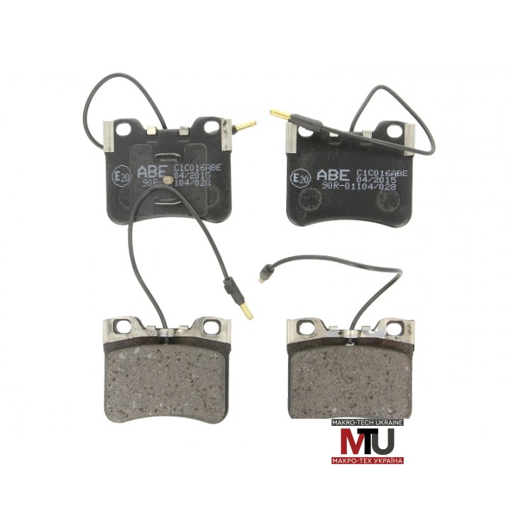 Дисковые тормозные колодки ABE C1C016ABE
