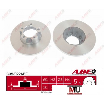 Тормозной диск ABE C3W022ABE