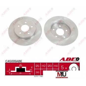 Тормозной диск ABE C4G009ABE