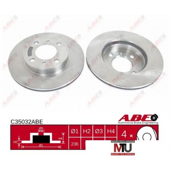 Тормозной диск ABE C35032ABE