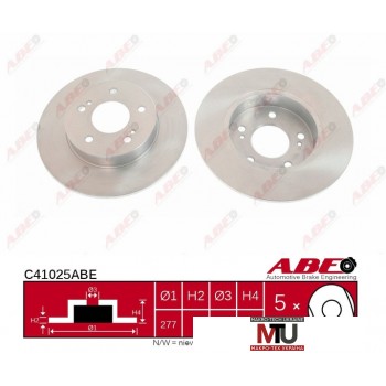 Тормозной диск ABE C41025ABE