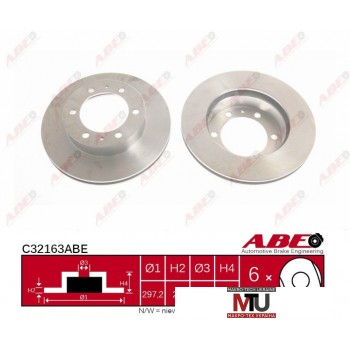 Тормозной диск ABE C32163ABE