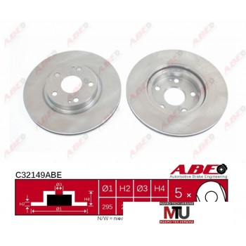 Тормозной диск ABE C32149ABE