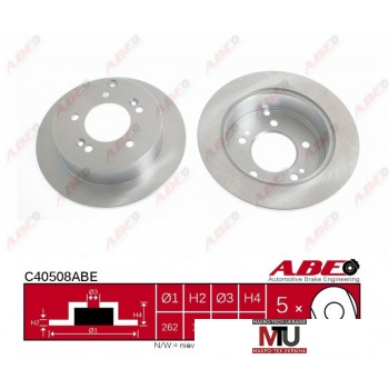 Тормозной диск ABE C40508ABE