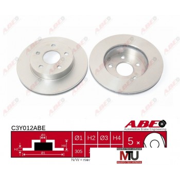 Тормозной диск ABE C3Y012ABE