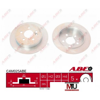 Тормозной диск ABE C4M025ABE