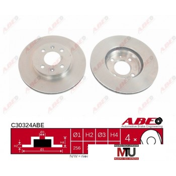 Тормозной диск ABE C30324ABE