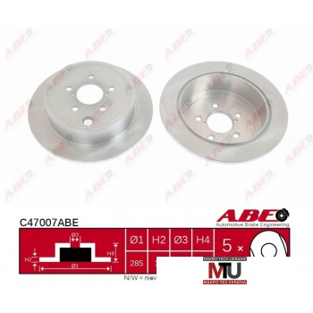 Тормозной диск ABE C47007ABE