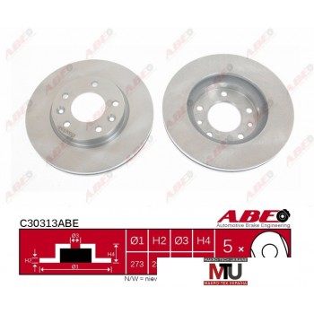 Тормозной диск ABE C30313ABE