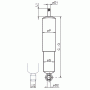 Амортизатор передний WABCO 438 600 325 0 / 4386003250