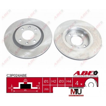 Тормозной диск ABE C3P024ABE
