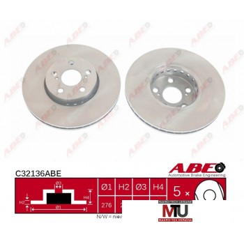 Тормозной диск ABE C32136ABE