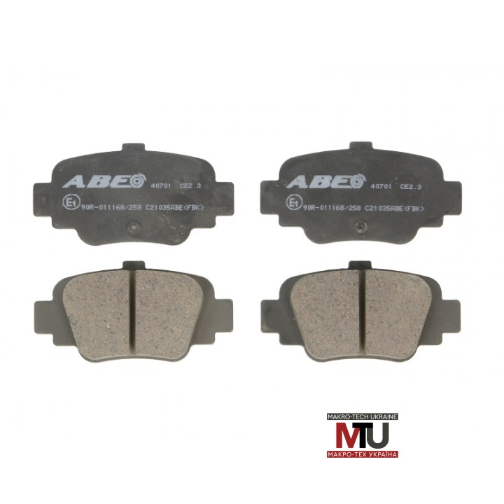 Дисковые тормозные колодки ABE C21035ABE