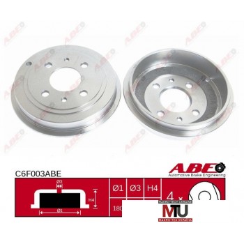 Тормозной барабан ABE C6F003ABE