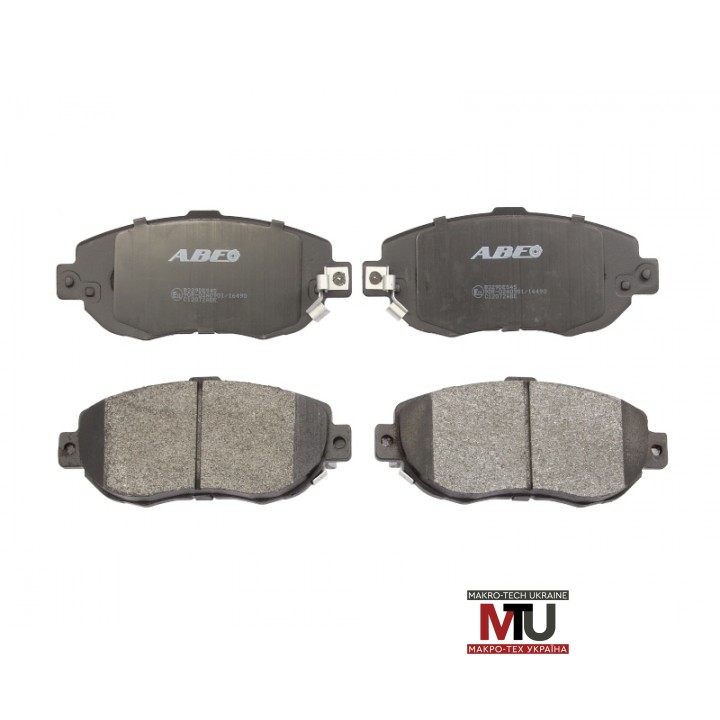 Дисковые тормозные колодки ABE C12072ABE