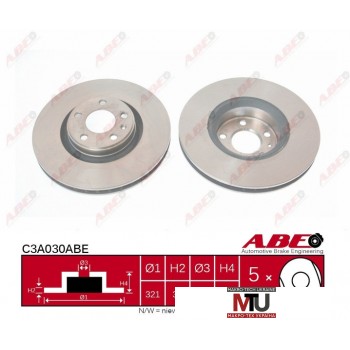 Тормозной диск ABE C3A030ABE