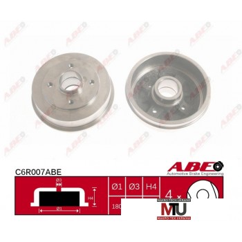 Тормозной барабан ABE C6R007ABE