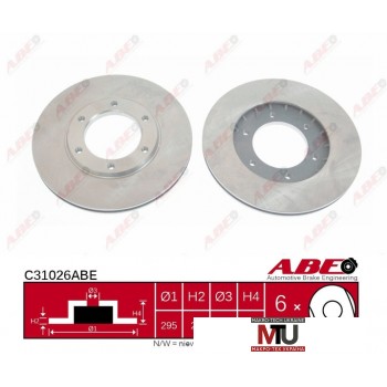 Тормозной диск ABE C31026ABE