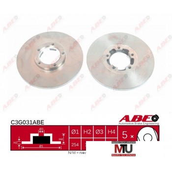 Тормозной диск ABE C3G031ABE