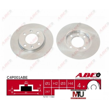 Тормозной диск ABE C4P001ABE