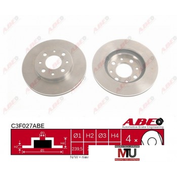 Тормозной диск ABE C3F027ABE