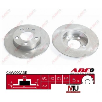 Тормозной диск ABE C4W000ABE