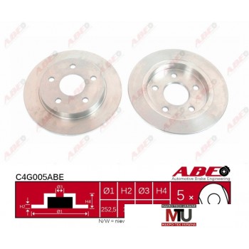 Тормозной диск ABE C4G005ABE