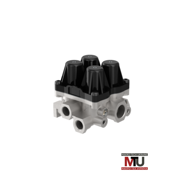 4-х контурный защитный клапан WABCO 934 714 740 0 / 9347147400
