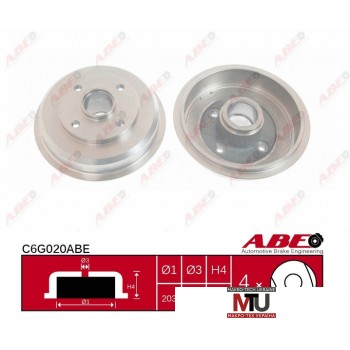 Тормозной барабан ABE C6G020ABE