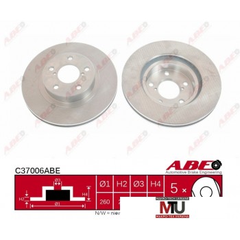 Тормозной диск ABE C37006ABE