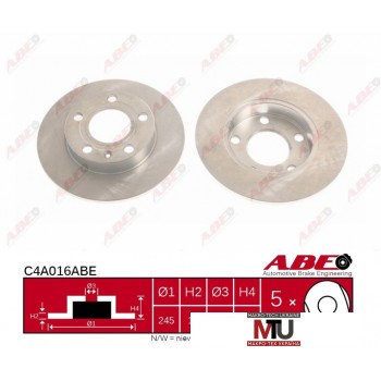 Тормозной диск ABE C4A016ABE