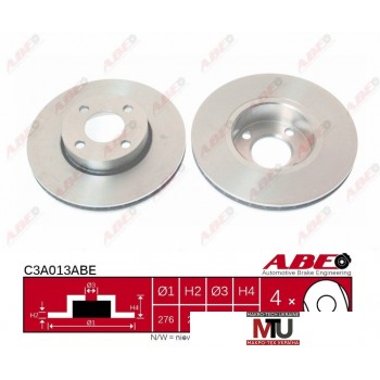 Тормозной диск ABE C3A013ABE