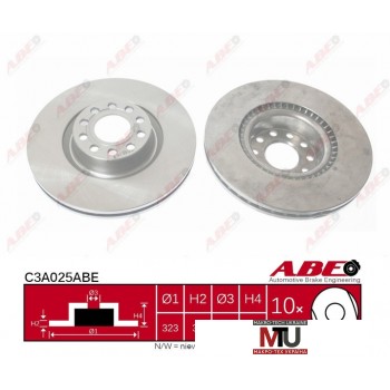 Тормозной диск ABE C3A025ABE