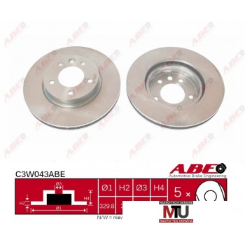 Тормозной диск ABE C3W043ABE