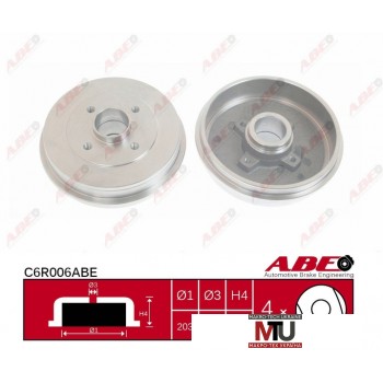 Тормозной барабан ABE C6R006ABE