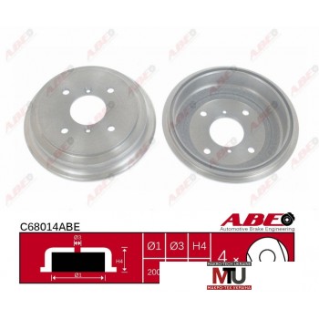 Тормозной барабан ABE C68014ABE