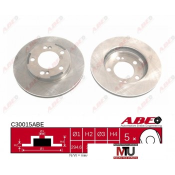 Тормозной диск ABE C30015ABE