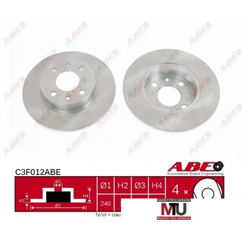 Тормозной диск ABE C3F012ABE